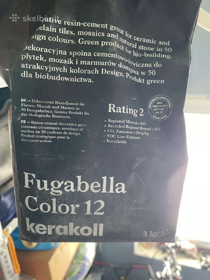 Fuga fugabella plytelių tarpams