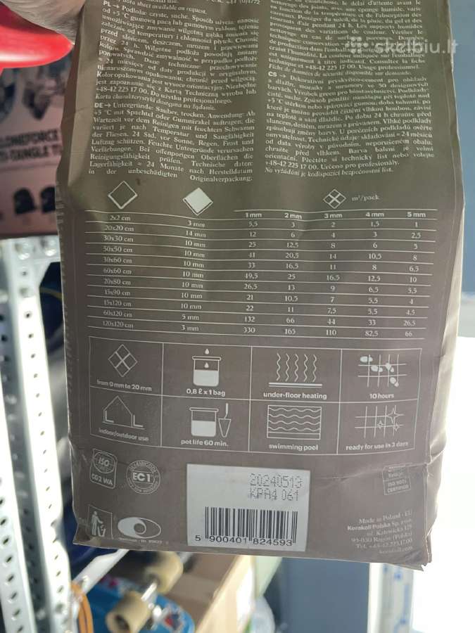 Fuga fugabella plytelių tarpams - nuotraukos Nr. 10