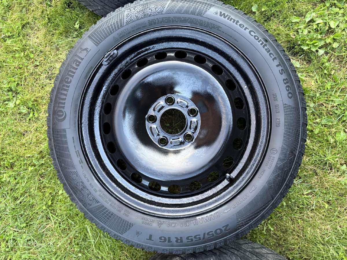 Volvo Plieniniai R16 ratlankiai su padangomis - nuotraukos Nr. 4