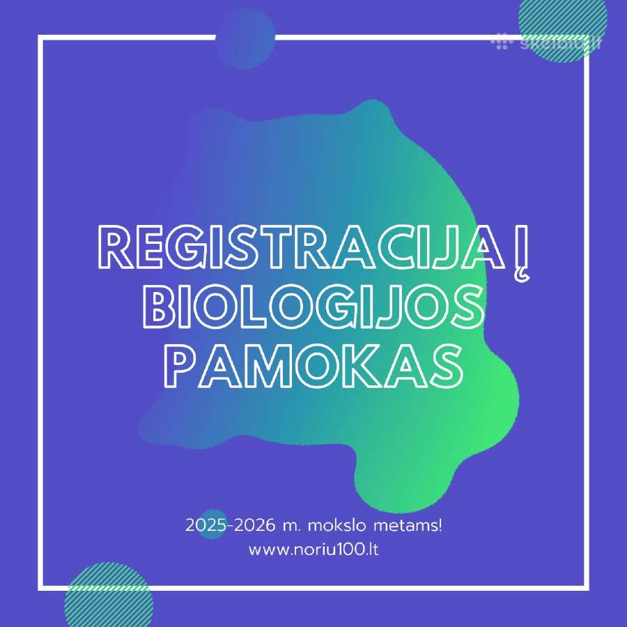 Biologijos Korepetitorius Vilniuje - nuotraukos Nr. 4