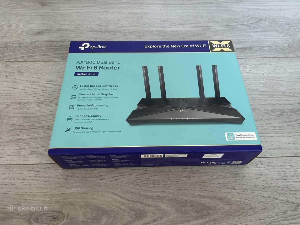 Tp-link maršrutizatorius - nuotraukos Nr. 3