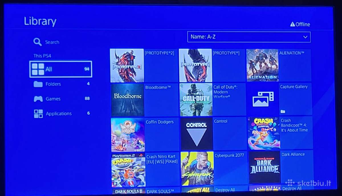Ps4 "extra" phat 4tb Vue 11.00 - nuotraukos Nr. 3