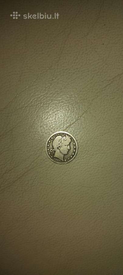 JAV 1/4 dolerio 1909 sidabras - nuotraukos Nr. 4