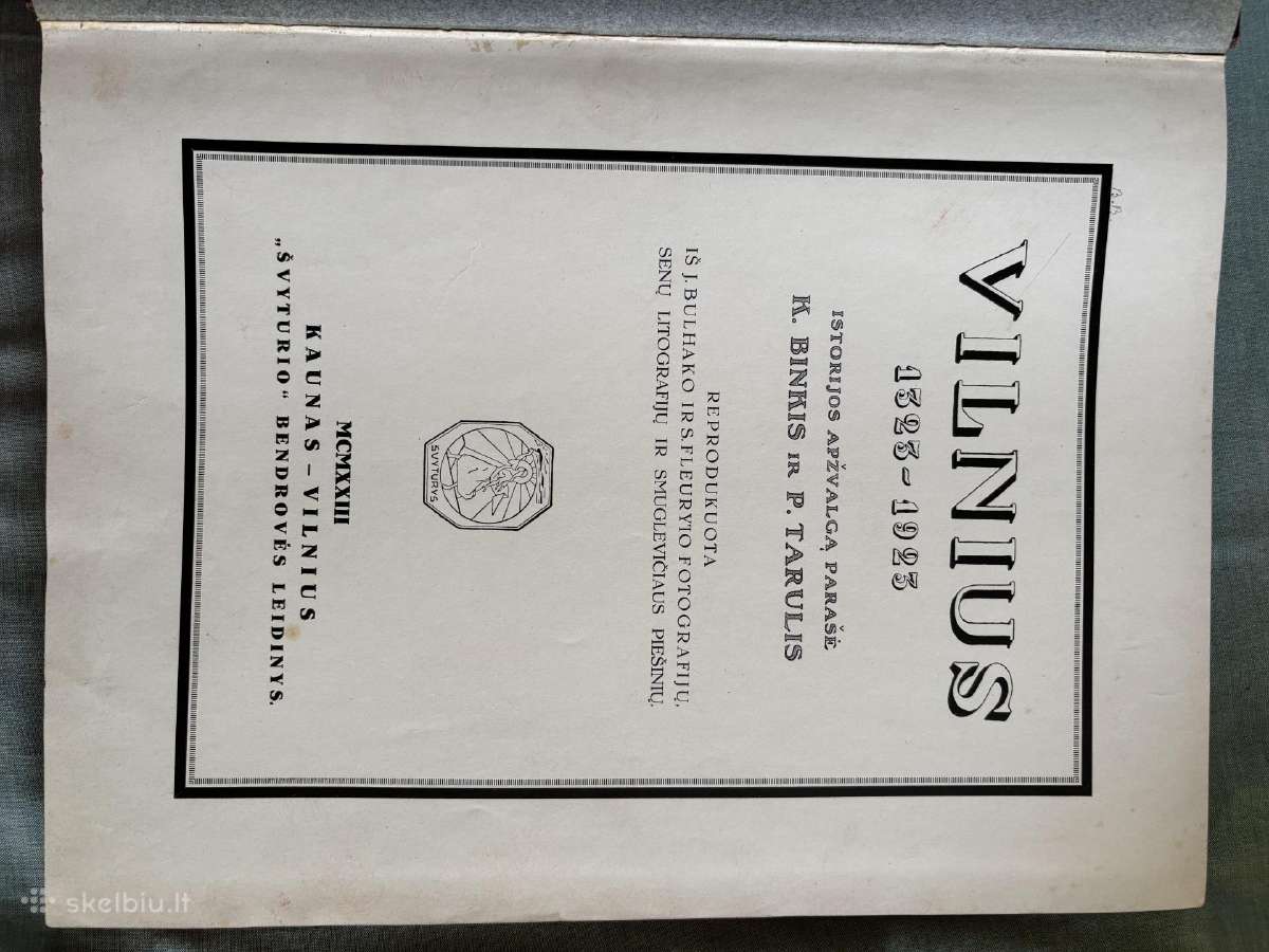 Vilnius 1323-1923 - nuotraukos Nr. 2