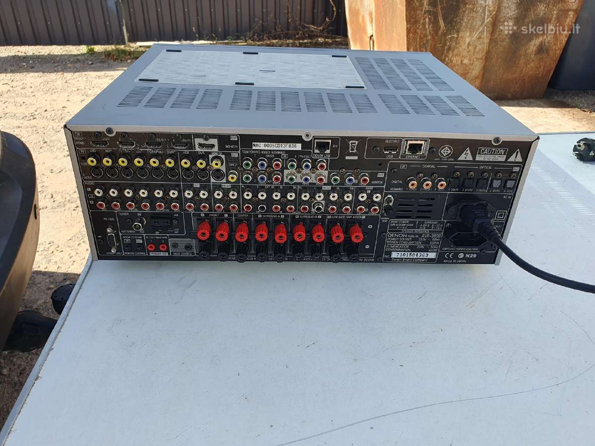 Denon Avr-3808 - nuotraukos Nr. 2