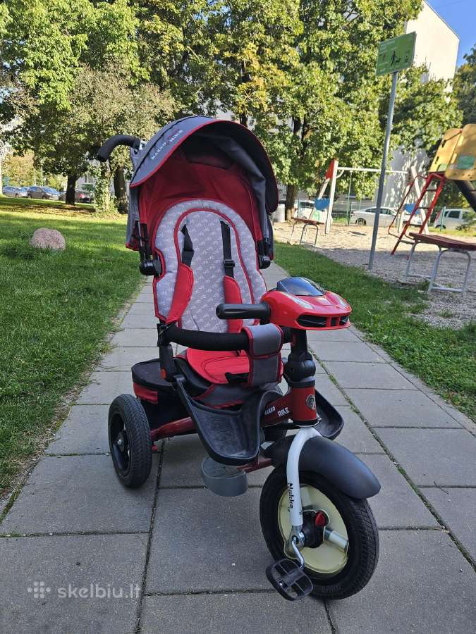 Vaikiškas triratukas Nakko 0.5-3 metų vaikui