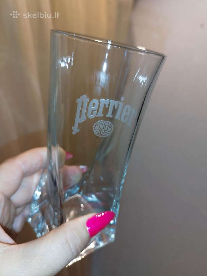 Parduodu stiklines Perrier - nuotraukos Nr. 9