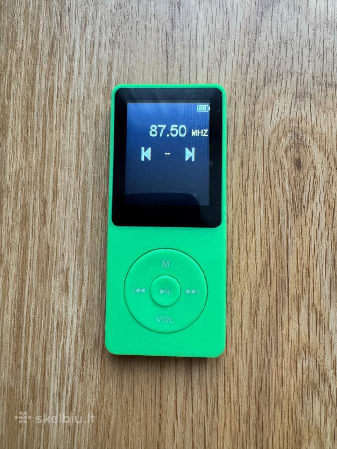 Mini Mp3 LCD Color Grotuvas Žalias - nuotraukos Nr. 2