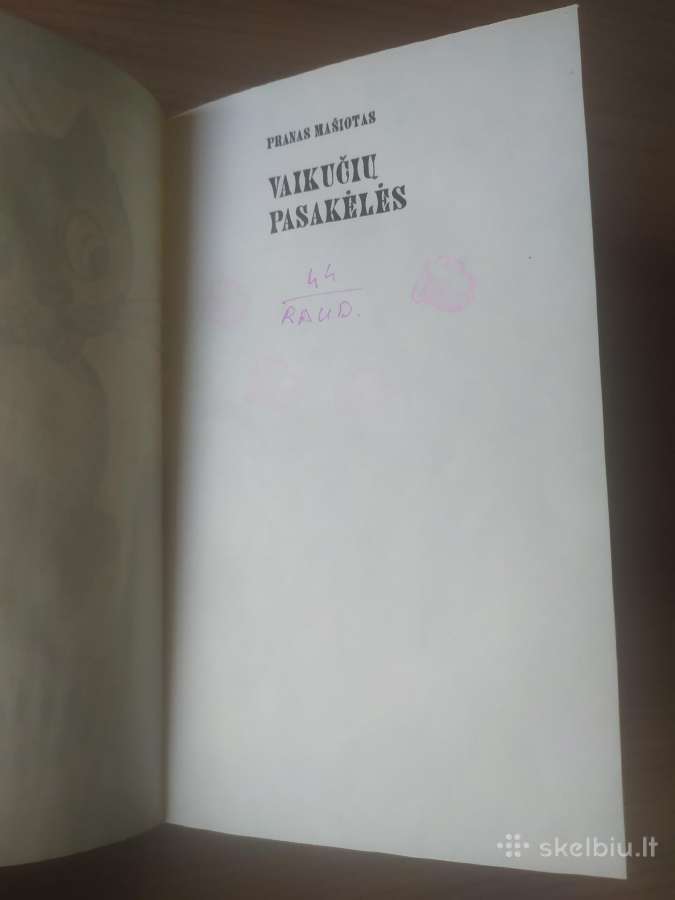 Pranas Mašiotas "Vaikučių pasakėlės" - nuotraukos Nr. 12