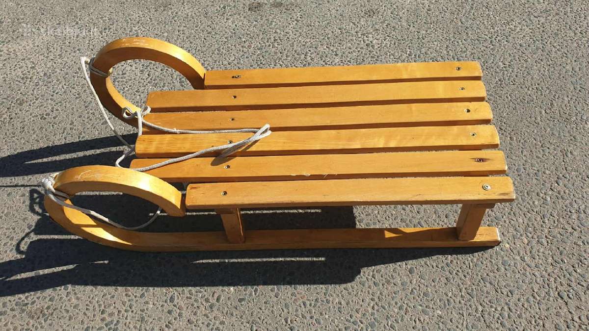 Tvirtos Vintage tarybinės rogės rogutės