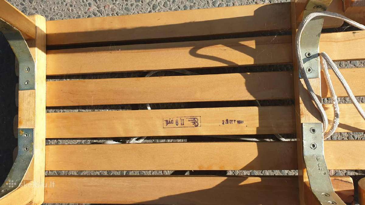 Tvirtos Vintage tarybinės rogės rogutės - nuotraukos Nr. 5
