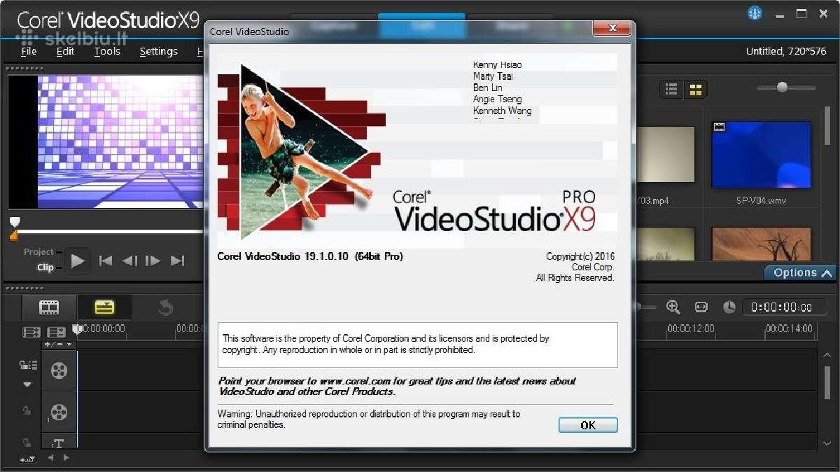 Corel Videostudio Pro savarankiška dėžutė - nuotraukos Nr. 3