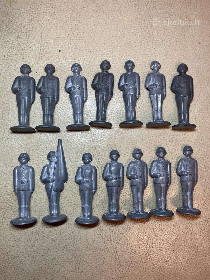 Kareiveliai tarybiniai metaliniai 14 vnt