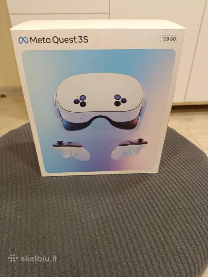 Meta Quest 3s 128gb Virtualus akiniai (Vr)
