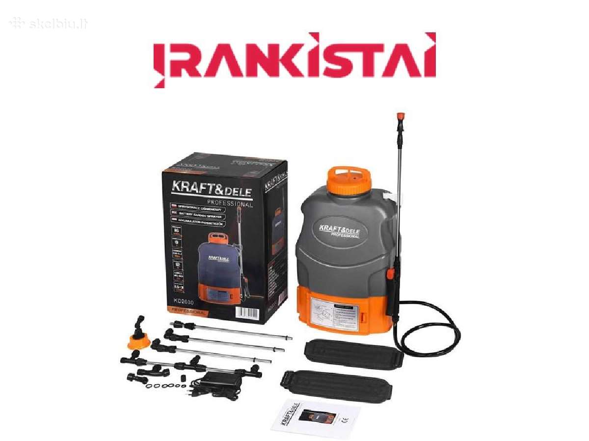Akumuliatorinis purkštuvas XXL 16l