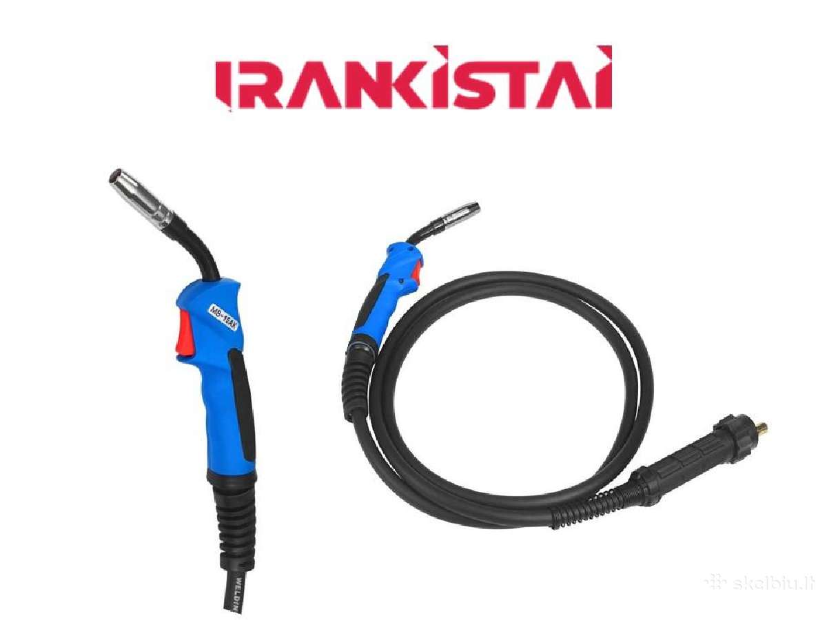 Suvirinimo degiklis Mig/mag su Euro jungtimi, 3m