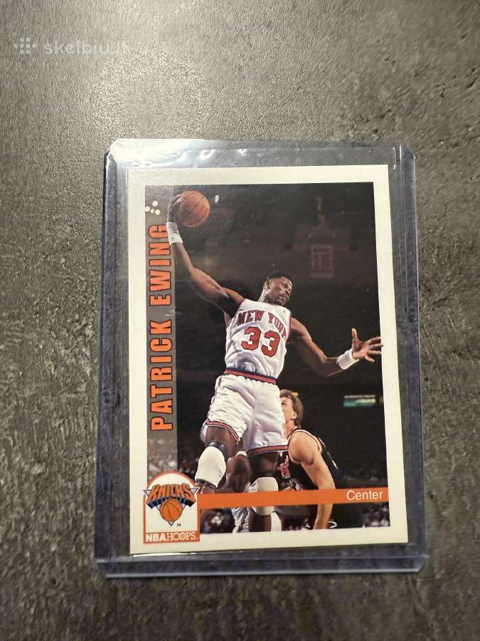 Nba Kolekcinės krepšinio kortelės Patrick Ewing