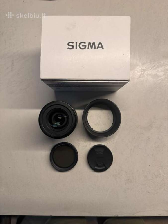 Sigma 30mm f/1.4 (M43) su Hoya Nd filtru