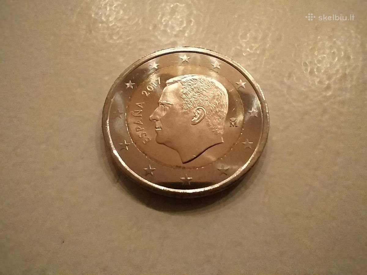 Ispaniją.2 Euro 2017 Unc.tiražas vos 500 000 vnt. - nuotraukos Nr. 2
