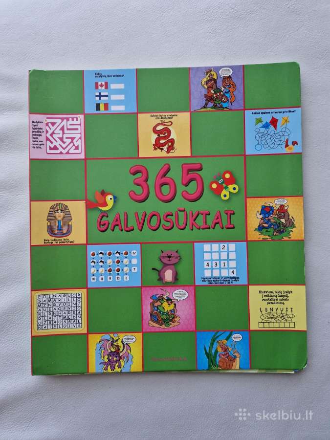 365 galvosūkių knyga