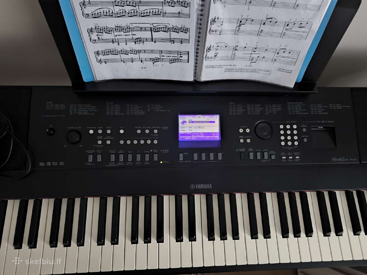 Yamaha pianinas - nuotraukos Nr. 2