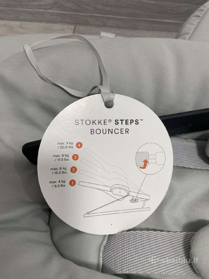 Stokke steps sūpuoklė/gultukas - nuotraukos Nr. 15