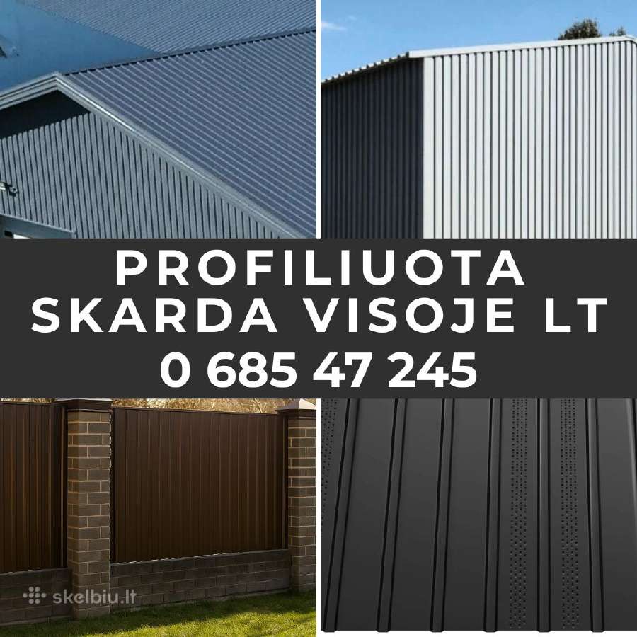Profiliuota skarda. Skardos profiliavimas. Visa Lt - nuotraukos Nr. 5