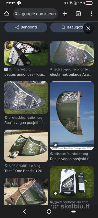 Kaito lenta jėgos aitvaro lenta - nuotraukos Nr. 10
