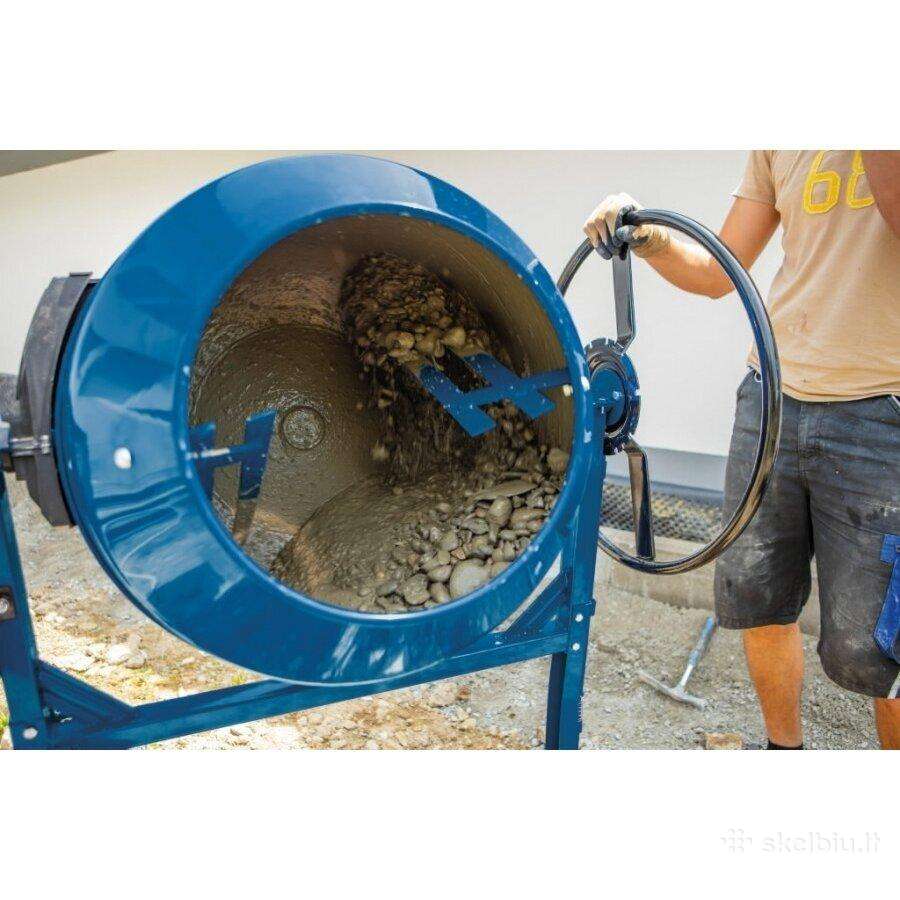 Betono maišyklė Mix180l, Scheppach - nuotraukos Nr. 2