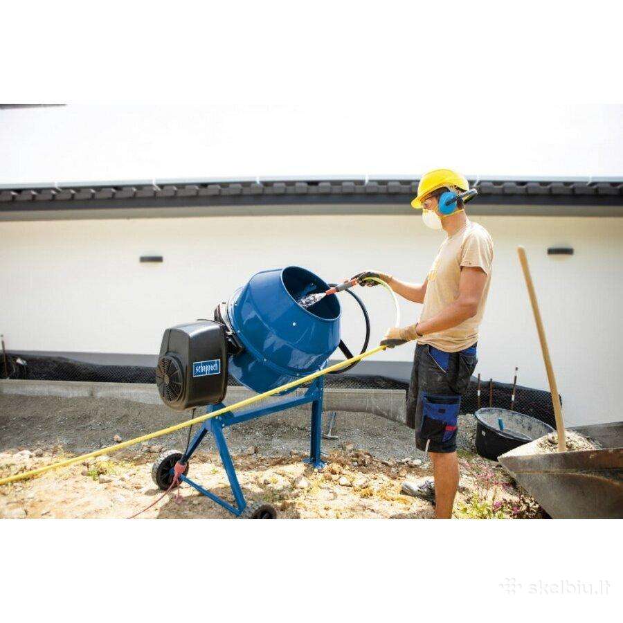 Betono maišyklė Mix180l, Scheppach - nuotraukos Nr. 3