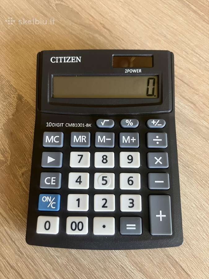 Citizen Cmb1001-bk skaičiuotuvas-kalkuliatorius