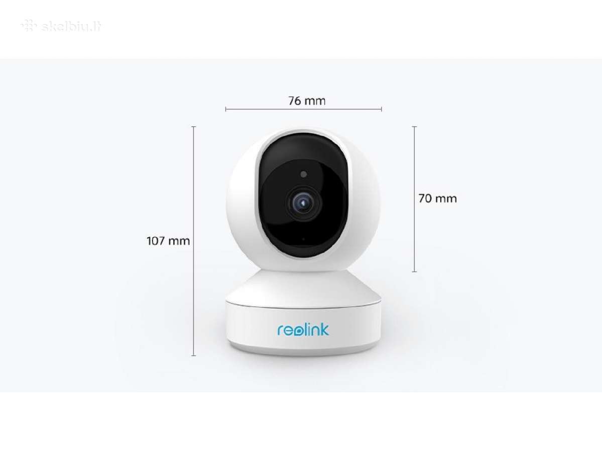 Reolink valdoma WiFi kamera E1 3mpix (vidaus)