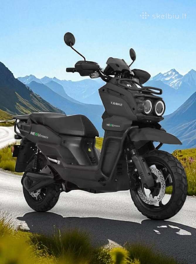Elektrinis dviratis motoroleris 'Tank'