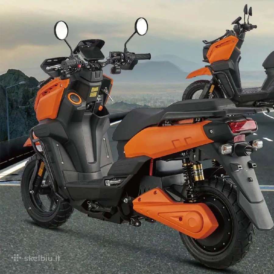 Elektrinis dviratis motoroleris 'Tank' - nuotraukos Nr. 4
