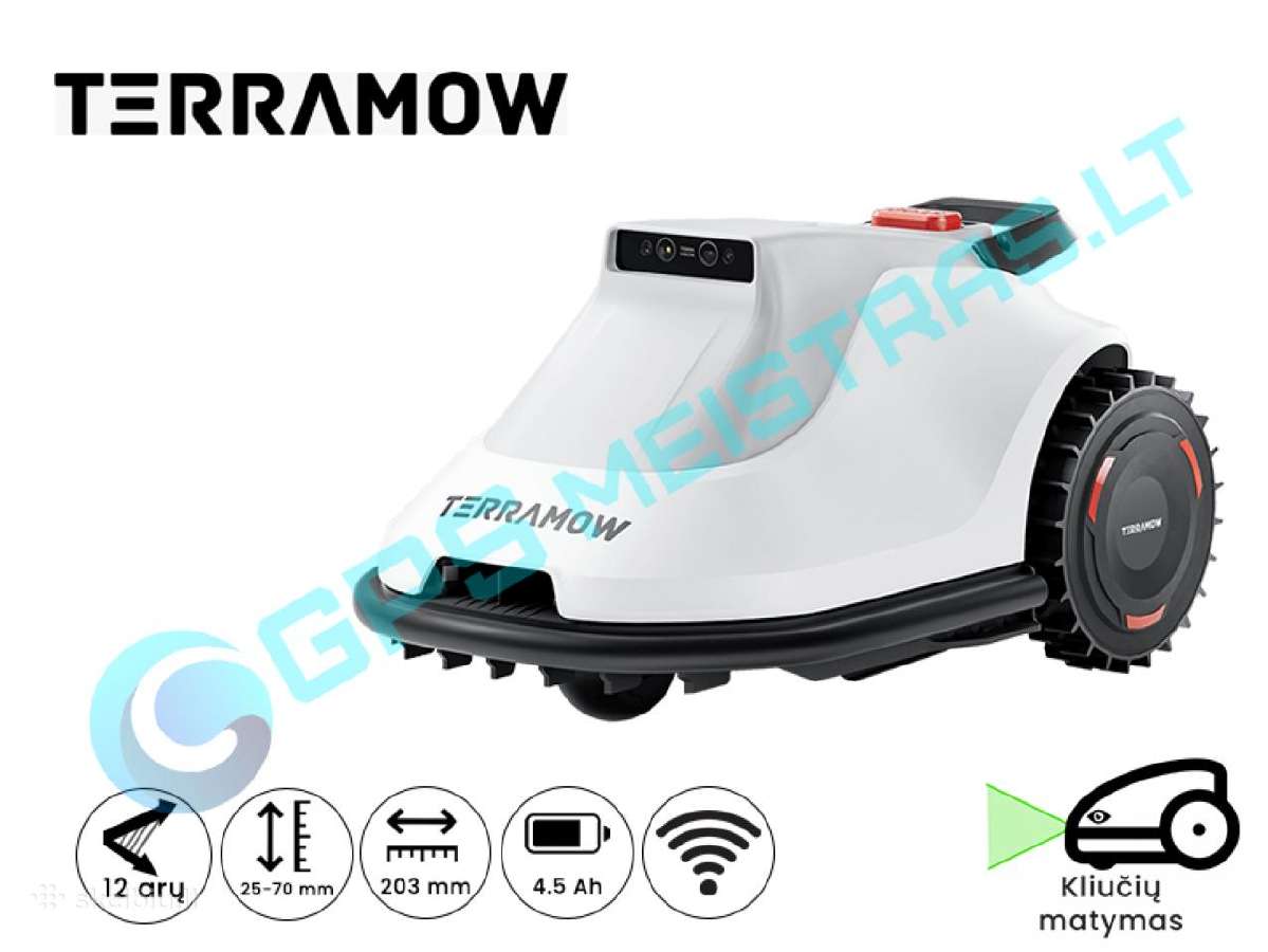 Belaidis Terramow S1200 vejos robotas