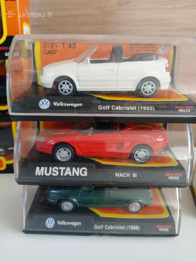 Įvairūs automodeliai (kabrioletai) 1:43 - nuotraukos Nr. 5