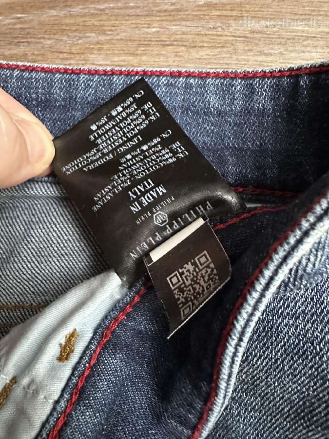 Philipp Plein vyriški džinsai W34 - nuotraukos Nr. 4