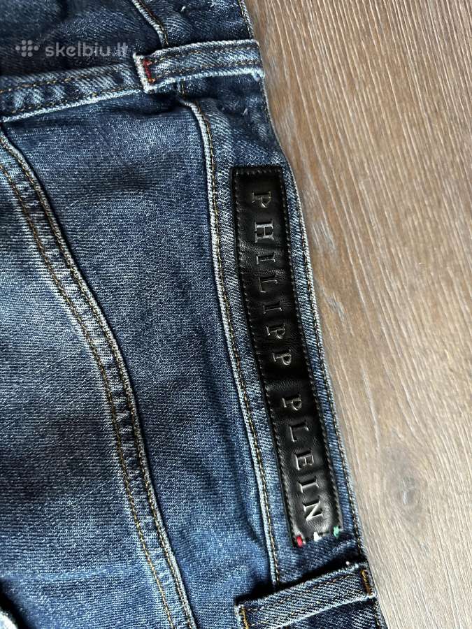Philipp Plein vyriški džinsai W34 - nuotraukos Nr. 7