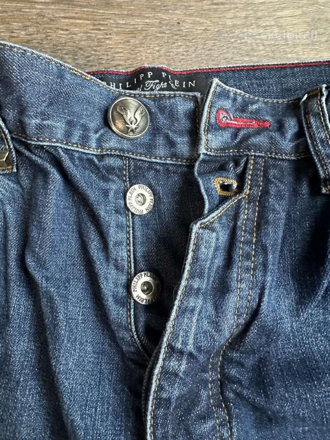 Philipp Plein vyriški džinsiniai šortai W33 - nuotraukos Nr. 2