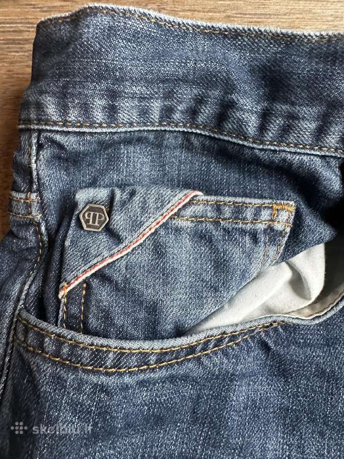 Philipp Plein vyriški džinsiniai šortai W33 - nuotraukos Nr. 3