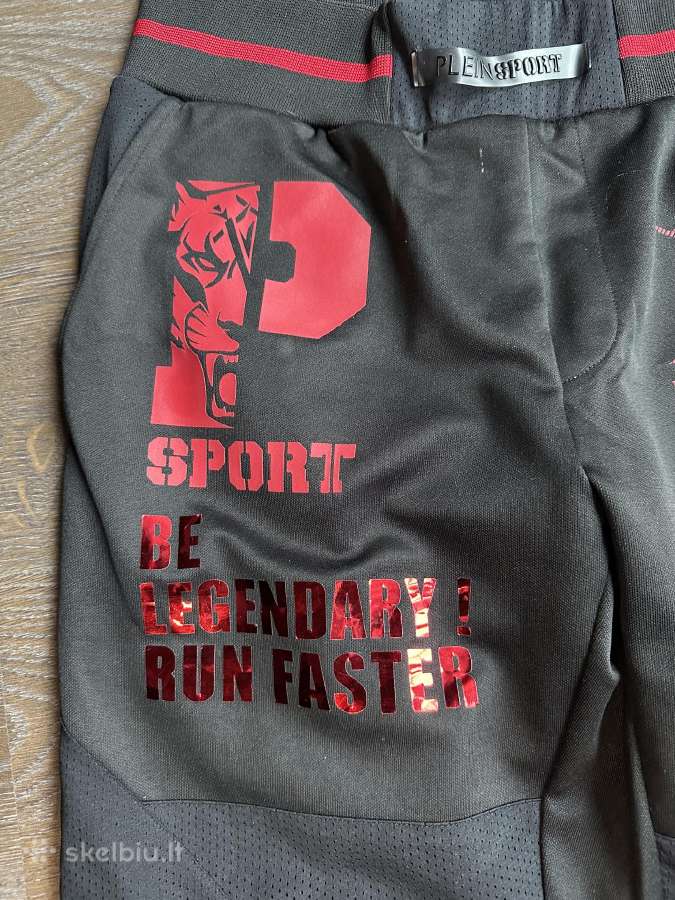 Plein Sport blizgios vyriškos sporto kelnės M - nuotraukos Nr. 2