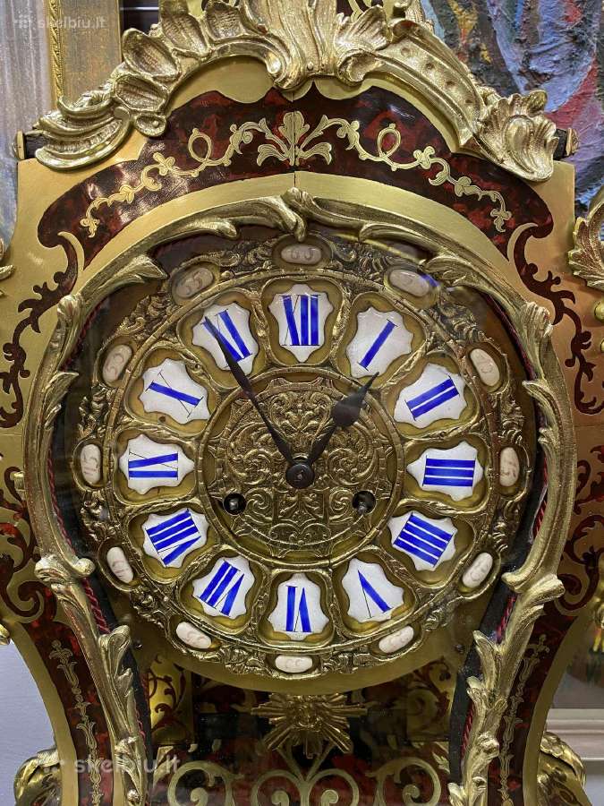 Antikvarinis "Charle Boulle" stiliaus laikrodis - nuotraukos Nr. 10