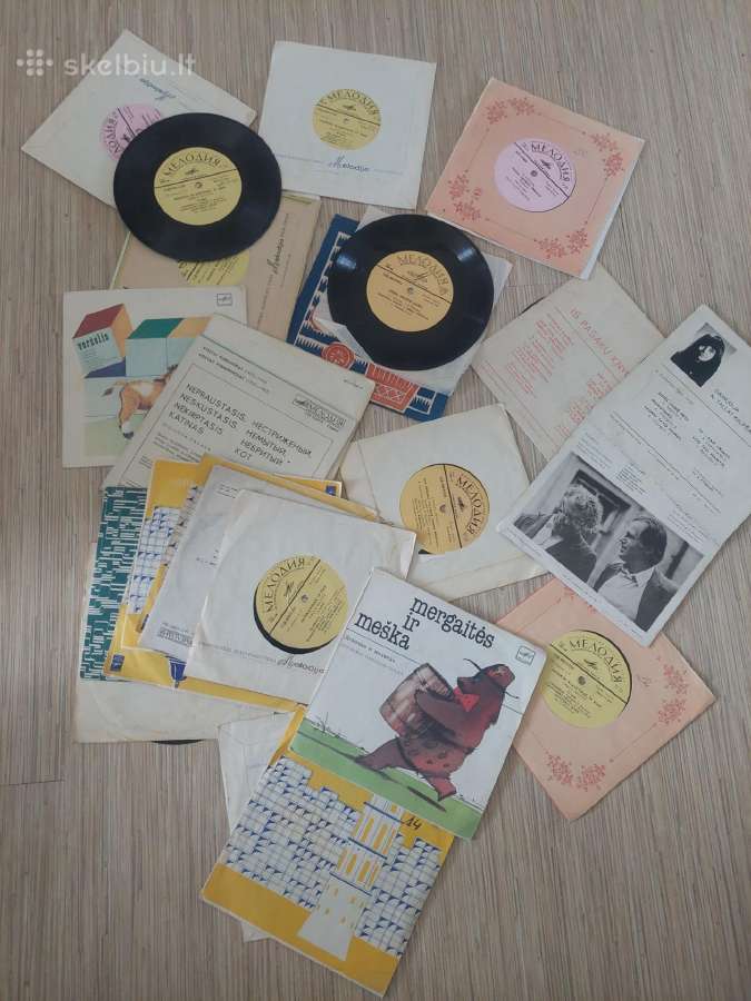 Senos vinilinės plokštelės - nuotraukos Nr. 2