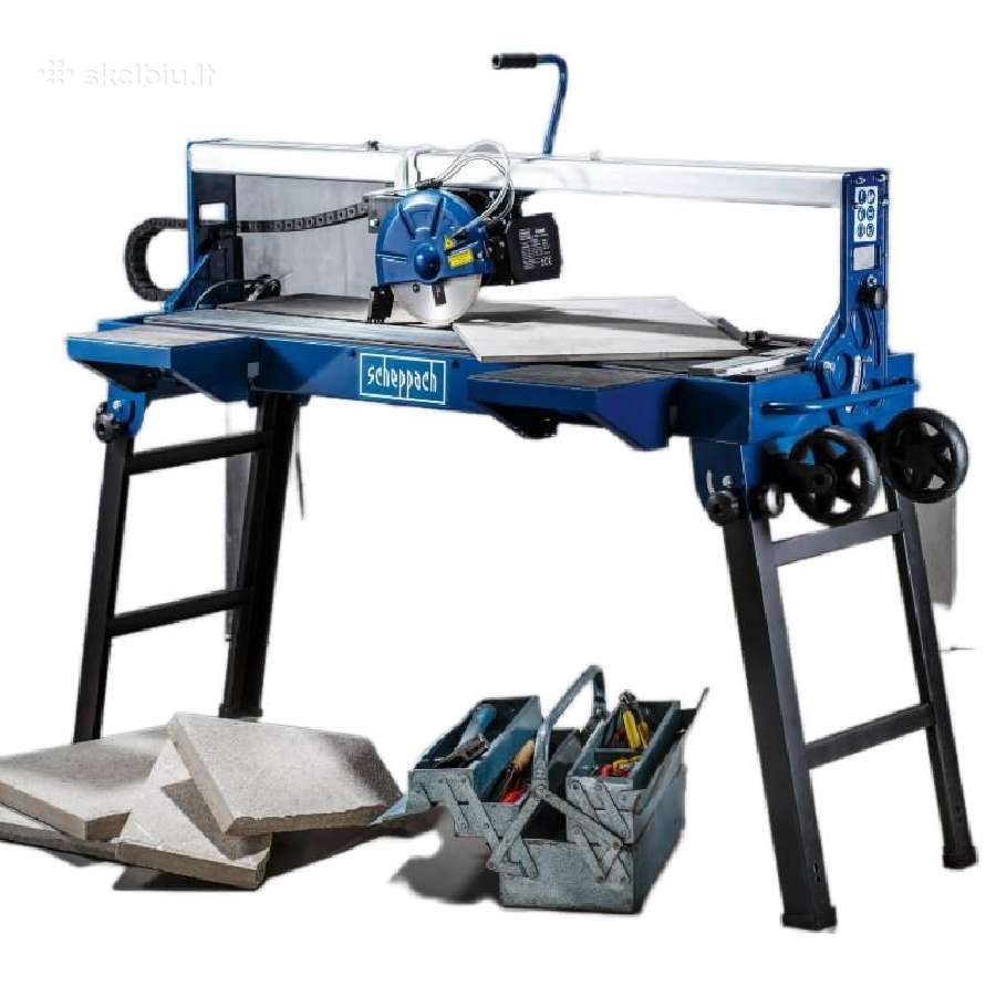 Plytelių pjovimo staklės Scheppach 1200mm ilgio!