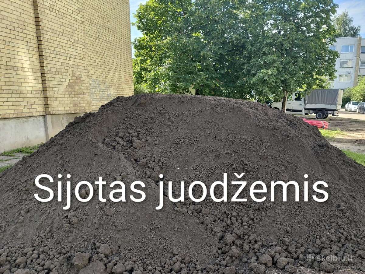 Smėlis, Žvyras, Skalda Žvirgždas, Juodžemis - nuotraukos Nr. 2
