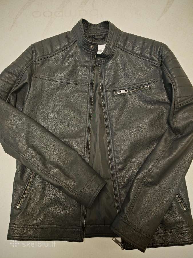 Jack & Jones dirbtinės odos striukė Rocky