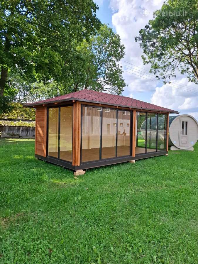 Parduodama pavėsinė 3x6 m