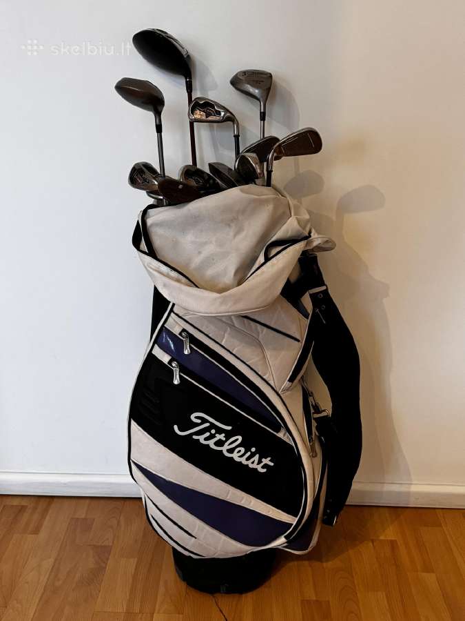 Golf komplektas – pasiruošęs žaidimui!