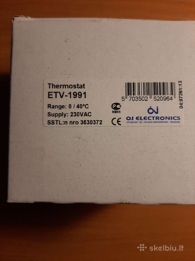 Nuotekio rele,termostatas. - nuotraukos Nr. 3