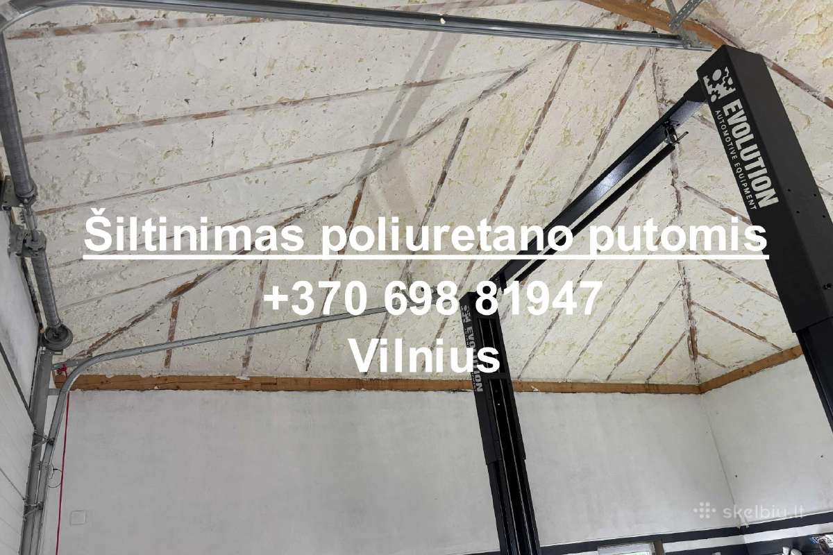 Šiltinimas poliuretano putomis - nuotraukos Nr. 10
